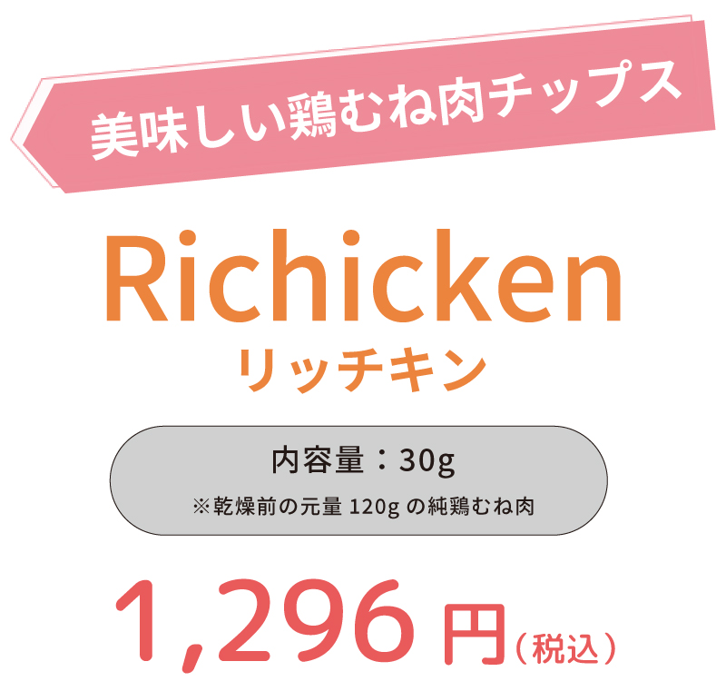 美味しい鶏むね肉チップスRichicken（リッチキン）